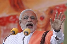 Ông Narendra Modi là một đối thủ nặng ký trong cuộc bầu cử. (Nguồn: Reuters)