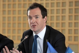Bộ trưởng Tài chính Anh George Osborne. (Ảnh: AFP/TTXVN)