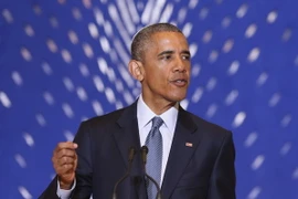 Tổng thống Mỹ Barack Obama. (Ảnh: AFP/TTXVN)
