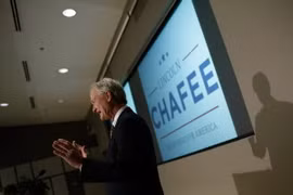 Cựu Thống đốc bang Rhode Island Lincoln Chafee. (Nguồn: Getty Images) 