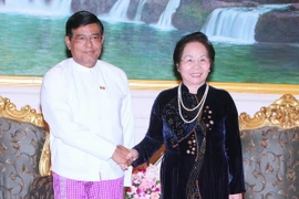 Phó Chủ tịch nước Nguyễn Thị Doan thăm chính thức Myanmar 