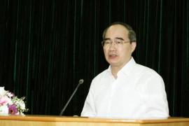 Chủ tịch Nguyễn Thiện Nhân. (Ảnh: Nguyễn Dân/TTXVN)