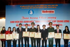 Lễ kỷ niệm 65 năm Ngày truyền thống học sinh, sinh viên 