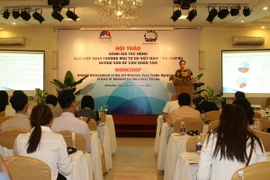 Quang cảnh hội thảo. (Ảnh: Sỹ Tuyên/TTXVN)