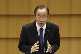 Tổng thư ký Liên hợp quốc Ban Ki-moon. (Ảnh: AFP/TTXVN)