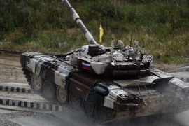 Xe tăng của Nga. (Nguồn: RIA Novosti)