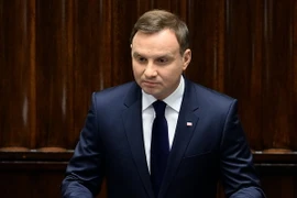 Tân Tổng thống Ba Lan Andrzej Duda. (Ảnh: AFP/TTXVN)