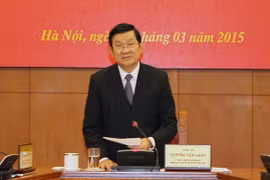 Chủ tịch nước chủ trì họp Ban Chỉ đạo Cải cách tư pháp