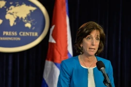 Trưởng đoàn đàm phán Mỹ, Trợ lý Ngoại trưởng phụ trách Tây Bán cầu Roberta Jacobson. (Ảnh: THX/TTXVN)