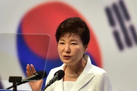 Tổng thống Hàn Quốc Park Geun-hye. (Ảnh: AFP/TTXVN)