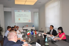 Quang cảnh cuộc hội thảo. (Ảnh: Đức Hòa/Vietnam+)