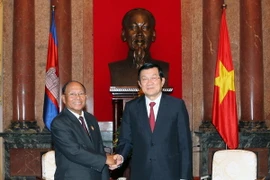 Chủ tịch nước tiếp Chủ tịch Quốc hội Vương quốc Campuchia