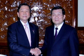 Chủ tịch nước tiếp Chủ tịch Hội Nhật-Việt thành phố Sakai 