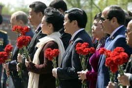 Chủ tịch nước dự lễ kỷ niệm 70 năm chiến thắng phátxít tại Nga