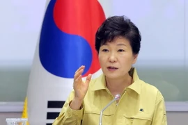 Tổng thống Hàn Quốc Park Geun-hye. (Ảnh: AFP/TTXVN)