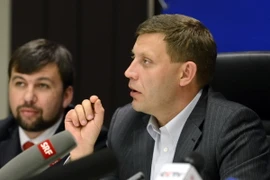 Ông Alexander Zakharchenko, lãnh đạo Cộng hòa tự xưng Donetsk. (Ảnh: AFP/TTXVN)