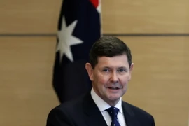 Bộ trưởng Quốc phòng Australia Kevin Andrews. (Ảnh: AFP/TTXVN)