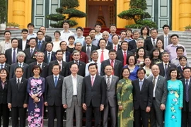 Chủ tịch nước gặp Đoàn đại biểu Luật gia tiêu biểu toàn quốc 