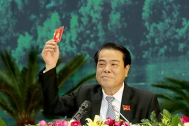 Ông Dương Thanh Bình Bí thư Tỉnh ủy Cà Mau, nhiệm kỳ 2015-2020. (Ảnh: Kim Há/TTXVN)