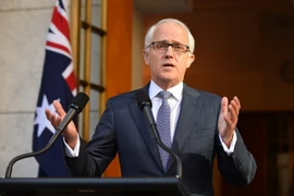 Thủ tướng Australia Malcolm Turnbull. (Nguồn: AFP/TTXVN)
