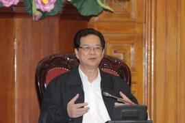 Thủ tướng Nguyễn Tấn Dũng làm việc với Hội Chữ thập đỏ 