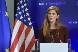 Đại sứ Mỹ tại Liên hợp quốc Samantha Power. (Ảnh: AFP/TTXVN)