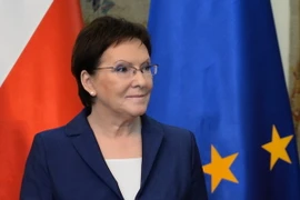 Thủ tướng Ba Lan Ewa Kopacz . (Ảnh: AFP/TTXVN)