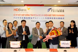 Lãnh đạo HDBank và Fujiwara ký kết hợp tác. (Nguồn: HDBank)