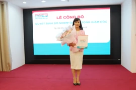 Bà Trần Tuấn Anh, Phó Tổng giám đốc được bổ nhiệm giữ chức quyền Tổng Giám đốc Kienlongbank từ ngày 24/2. (Nguồn: Kienlongbank)