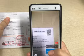 Tra cứu bằng mã QR, khách hàng có thể biết được trạng thái sổ tiết kiệm của mình. (Nguồn: TPBank)