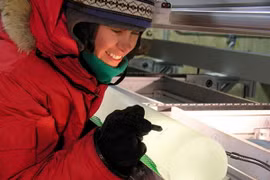 Lõi băng mới phát hiện dày khoảng 3km. (Nguồn: livescience.com)