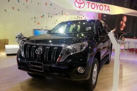 Land Cruiser Prado mới tại Triển lãm ôtô Việt Nam. (Ảnh: Bích Ngân/Vietnam+)