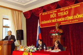 Các đại biểu tham gia hội thảo. (Ảnh: Duy Trinh/Vietnam+)