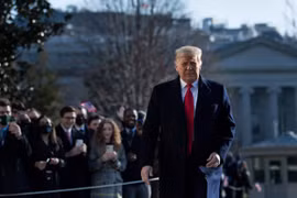 Tổng thống Mỹ Donald Trump. (Nguồn: NBC)