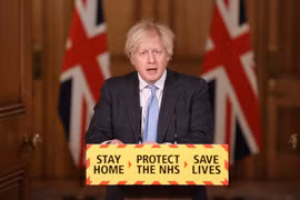 Thủ tướng Anh Boris Johnson. (Ảnh: Standard)
