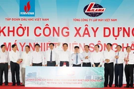 Khởi công xây dựng công trình nhà máy nhiệt điện Sông Hậu 1