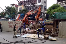 Hà Nội kiểm tra đột xuất 2 công trình xây dựng sử dụng cần cẩu tháp