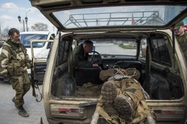 Các bên xung đột đạt thỏa thuận ngừng bắn ở ngoại ô Donetsk