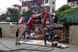 Hà Nội kiểm tra đột xuất 2 công trình xây dựng sử dụng cần cẩu tháp