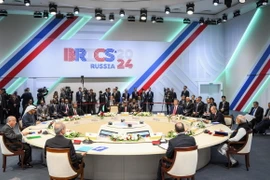 Quang cảnh Hội nghị cấp cao BRICS ở Kazan, Nga. (Ảnh: ANI/TTXVN)