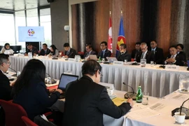 Toàn cảnh Đối thoại ASEAN-Canada lần thứ 14 diễn ra vào tháng 5/2017. (Ảnh: Hồng Hoàng/TTXVN)