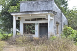 Một ngôi nhà trong khu quy hoạch xây dựng dự án Sân bay Long Thành (huyện Long Thành, tỉnh Đồng Nai). (Ảnh: Công Phong/TTXVN)