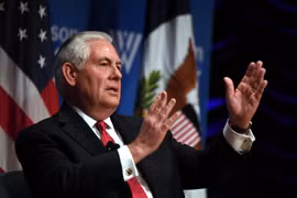 Ngoại trưởng Rex Tillerson. (Nguồn: THX/TTXVN)