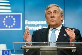 Chủ tịch Nghị viện châu Âu Antonio Tajani. (Nguồn: EPA/TTXVN)