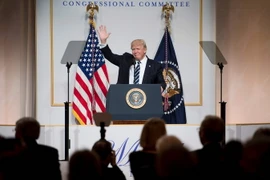 Tổng thống Mỹ Donald Trump phát biểu trong cuộc họp tại Washington, DC ngày 21/3. (Nguồn: AFP/TTXVN)