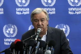 Tổng thư ký Antonio Guterres. (Nguồn: AFP/TTXVN)