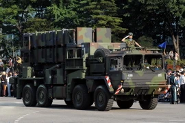 Bệ phóng tên lửa Patriot của quân đội Hàn Quốc. (Nguồn: AFP/TTXVN)