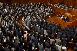  Toàn cảnh phiên họp của Hạ viện Nhật Bản ở Tokyo ngày 2/6. (Nguồn: AFP/TTXVN)