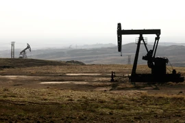 Một giếng khai thác dầu ở Syria. (Nguồn: AFP)