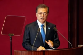 Tổng thống Hàn Quốc Moon Jae-in. (Nguồn: Yonhap/TTXVN)